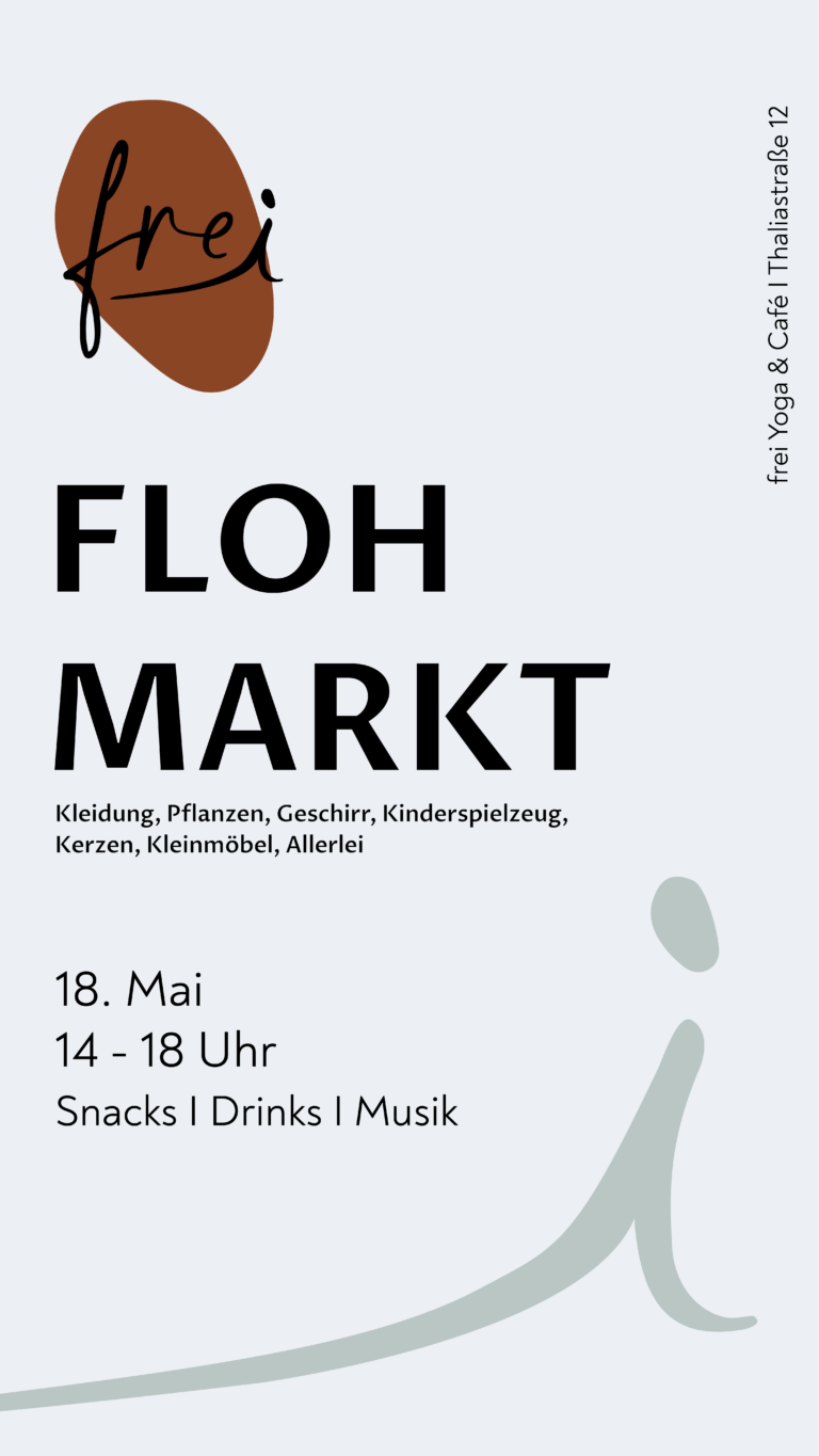 flyer flohmarkt 18.5.2024